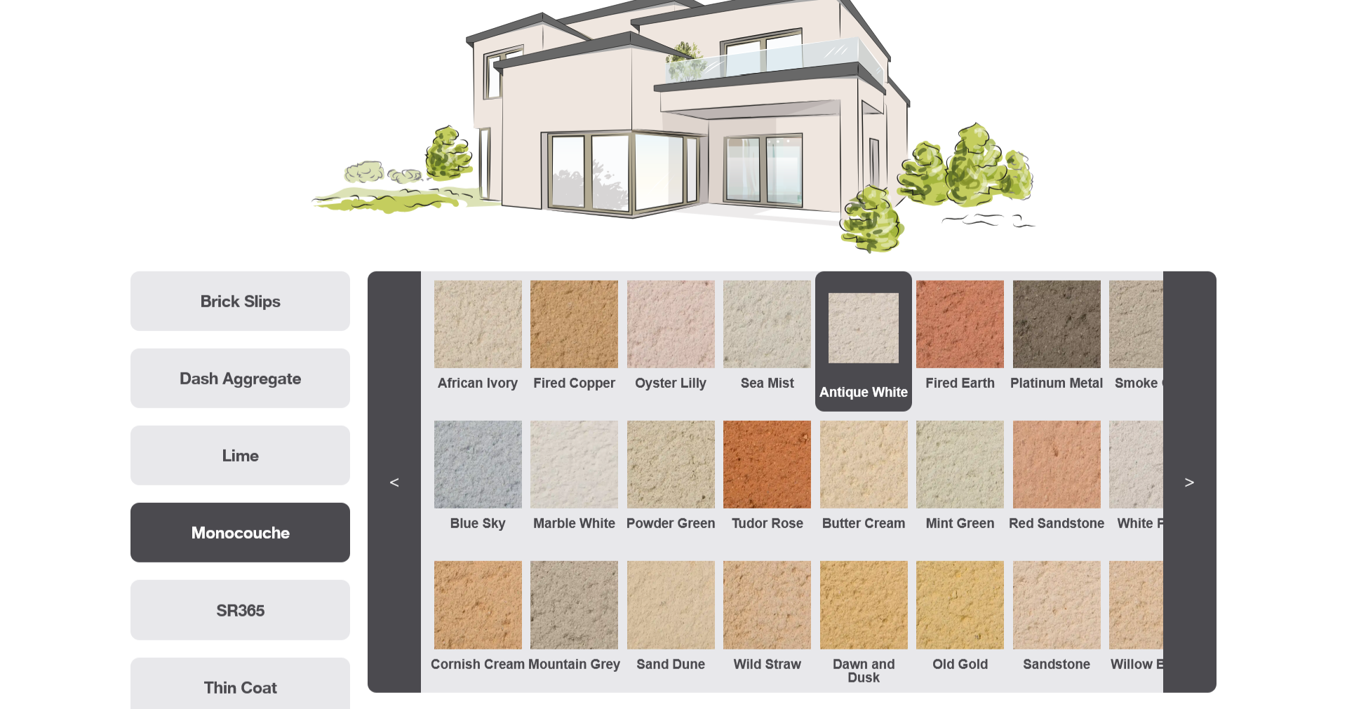 colour selector